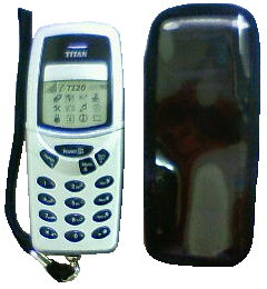 携帯電話型スタンガン１０００００Ｖ＋防犯ブザー機能付き-2